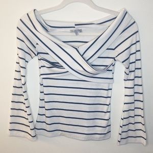 Charlotte Russe Off-the-Shoulder Top